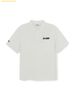 Áo Polo MLB Varsity Small Cursive Oversized Collared T-shirt New York Yankees - 3APQV0163-50IVS Ivory