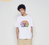 Áo Phông ADLV Chill Guy Ac Bear Chill Guy Short Sleeve T-Shirt Trắng 
