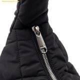 Túi Đeo Chéo Chần Bông MLB Quilted Hobo Bag Large New York Yankees Black 3ABQL0936-50BKS Đen 