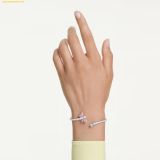  Vòng Tay, Lắc Tay Swarovski Ariana Grande x Swarovski bangle Mixed cuts, Dragonfly, Multicolored, Rhodium plated 5737401 Size M 