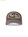  Mũ Lưỡi Trai MLB Vintage Pigment Wappen Unstructured Ball Cap Boston Red Sox - 3ACPV265N-43BRS Nâu 