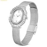  Đồng Hồ Swarovski Matrix octagon watch Metal bracelet, Silver tone, Stainless steel 5732498 - Bạc 