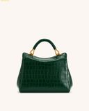  Túi xách JW PEI Lucia Classic Top Handbag - Green Croc 