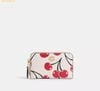  Ví Thẻ Coach Essential Small Zip Around Card Case With Cherry Print CZ117 Chalk Multi 