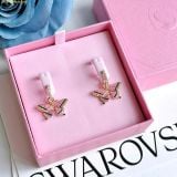  Bông Tai, Khuyên Tai Swarovski Idyllia Drop Earrings Butterfly, Multicolored, Gold-tone Plated – SKU 5670055 