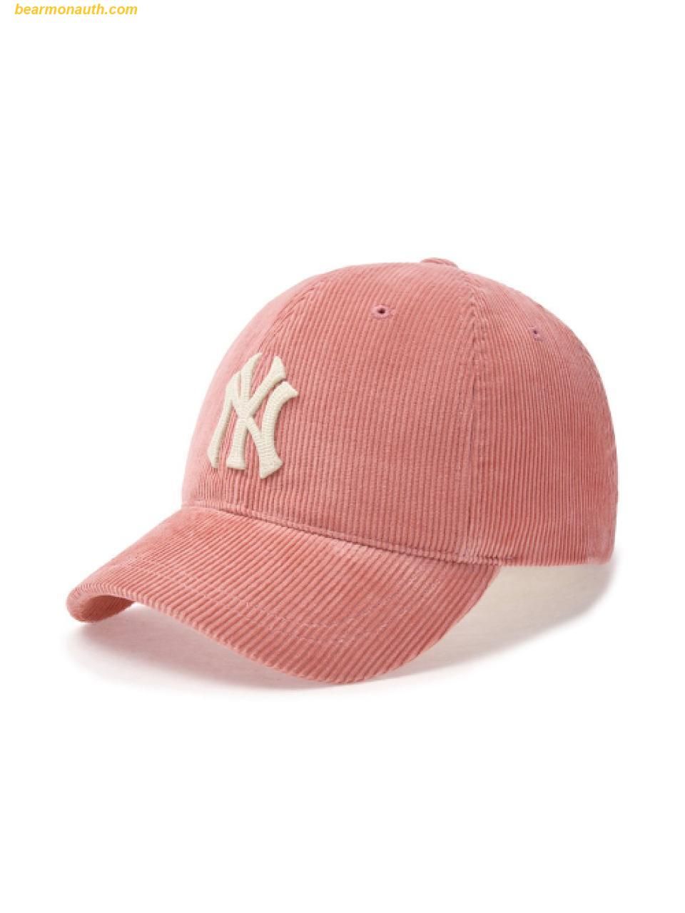  Mũ Lưỡi Trai MLB Corduroy Unstructured Ball Cap NY (Mg.Pink) 3ACPWC146-50PKM Hồng 