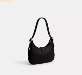  Túi Đeo Vai Coach Hamptons Hobo Bag Black CW642 