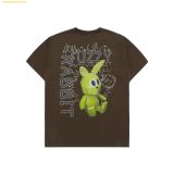 Áo Phông ADLV Retro Rabbit Short Sleeve T-Shirt Nâu 