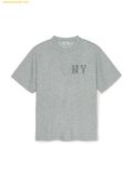  Áo Thun MLB Basic Denim-like Coopers Overfit Functional Short-Sleeve T-Shirt New York Yankees 3ATSB1053-50MGS 