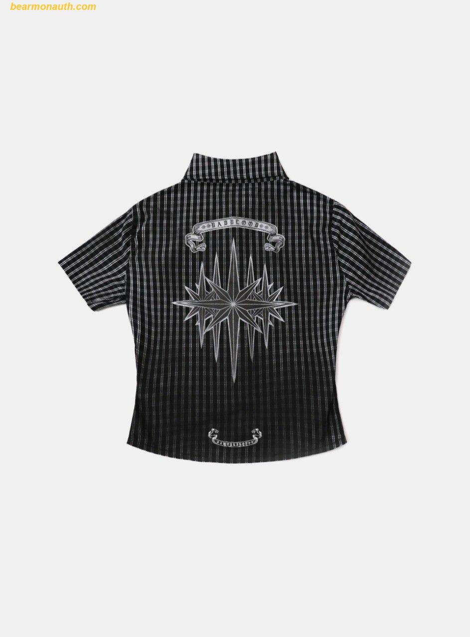 BADBLOOD ♥ Cosmo Bad Patch Ringer T-Shirt /追跡付 BADBLOOD ♥ Cosmo Multi Patch Ringer T-Shirt /追跡付