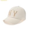 Mũ Lưỡi Trai MLB Basic Coopers Washed Unstructured Ball Cap New York Yankees Cream 3ACPC024N-50CRM