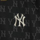  Áo Khoác Athleisure MLB Athleisure Classic Monogram Jacquard Jersey Stand-Neck Training Zip-Up NY (Black) 3ATRM0134-50BKS Đen 