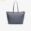 Túi Tote Lacoste Zely Grained Tote With Pouch Zely Blue 