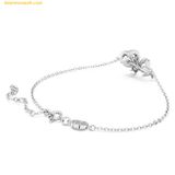  Lắc Tay, Vòng Tay Swarovski Volta Braceletbow, White, Rhodium Plated 5647581 