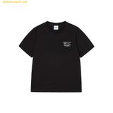  Áo Phông ADLV Woman Doodle Fuzzy Rabbit Short Sleeve T-Shirt Màu Đen 