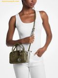  Túi Đeo Chéo Michael Kors Thompson Extra-Small Distressed Convertible Satchel - 35F5S7OC0Y Olive 