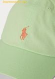  Mũ Lưỡi Trai Polo Ralph Lauren The Iconic Cotton Chino Ball Cap 59 cruise lime 
