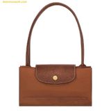  Túi Tote Longchamp Le Pliage Original L Cognac - Canvas 