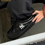  Dép Sục MLB Plush Quilting Mule New York Yankees 3AWBQWM46-50BKS 