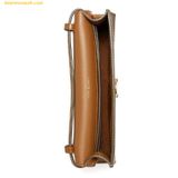  Túi Đeo Chéo Tory Burch Spazzolato Top Handle Chain Wallet Brown 