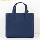  Túi Tote Marc Jacobs Mini Grind Leather Tote Navy 