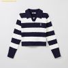 Áo Sweater Len SAPO Cable Semi-Open Sweater SPKWE49G40 - Navy