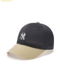  Mũ lưỡi trai MLB Varsity One-Point Color Block Unstructured Ball Cap NY SKU 3ACP3404N-50CGS Charcoal Grey 
