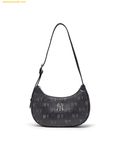  Túi Đeo Vai MLB Classic Monogram Vintage PU Hobo Bag New York Yankees 3ABQMV65N-50BKS màu Đen 