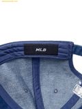  Mũ Lưỡi Trai MLB Denim Embossed Unstructured Ball Cap New York Yankees 3ACPV215N-50BLL Xanh 