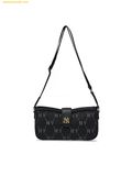  Túi Đeo Chéo MLB Monogram JQD Mini Crossbody Bag New York Yankees Black 7ACRM096N-50BKS 