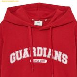  Áo Hoodie MLB Varsity Overfit Hoodie CLE (Red) 3AHDV0134-45RDS 
