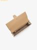  Túi Đeo Vai Michael Kors Greenwich Medium Signature Logo Convertible Crossbody Bag Light Cream Multi 