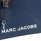  Túi Tote Marc Jacobs Mini Grind Leather Tote Navy 