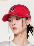  Mũ Lưỡi Trai MLB Signature Unstructured Ball Cap Boston Red Sox 3ACPB245N-43RDS Đỏ 