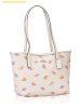  Túi Tote Coach Snail Print Small City Tote Chalk Multi CV269 