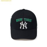  Mũ Lưỡi Trai MLB Pop Varsity Structure Ball Cap NY (Black) 
