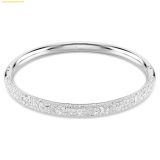  Vòng Tay, Lắc Tay Swarovski Sublima bangle Snow pavé, White, Rhodium plated 5684241 