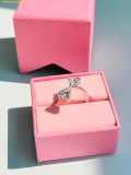  Nhẫn Swarovski Mesmera open ring Heart cut, Pavé, White, Rhodium plated 5705591 
