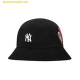  Mũ Bucket MLB Unisex Mega Bear Dome Hat New York Yankees 32CPHF111-50L Đen 
