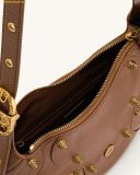  Túi Đeo Vai Tessa Crushed Shoulder Bag - Brown 