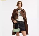  Túi Đeo Vai Coach Teri Mini Crossbody Bag In Signature Leather With Heart Charm Pale Green CCZ29 