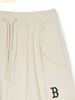  Quần Dài Túi Hộp MLB Women's Basic Stretch Fleece Cargo Wide Pants BOS (D.Cream) 3FWPB0746-43CRD 