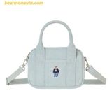  Túi Đeo Chéo WHOAU Steve Denim Pocket Cross WHBGG2324A - Xanh Denim 