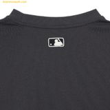  Áo Tay Dài MLB Varsity Graphic Long Sleeve T-Shirt NY (Charcoal Grey) 3ATSV0134-50CGS Đen 