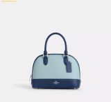  Túi Xách Coach Sabrina Satchel Bag - Colorblock Deep Blue CAM56 