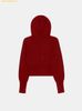  Áo Cardigan Hooded Badblood Pure Classic Button Up Hooded Cardigan Red w-cdg24-052 Đỏ 