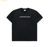  Áo Phông ADLV Bear Doll Fuzzy Rabbit Short Sleeve T-Shirt Đen 