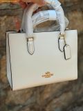  Túi Tote Vông COACH Maggie Small Tote Bag Chalk CY668 