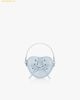  Túi Đeo Chéo Find Kapoor Ribbon Tie Heart Bag - Xanh Pale Blue 