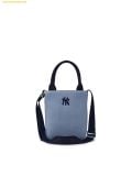 Túi Đeo Chéo MLB Varsity Cursive Denim Mini Crossbody Bag New York Yankees (Indigo) 